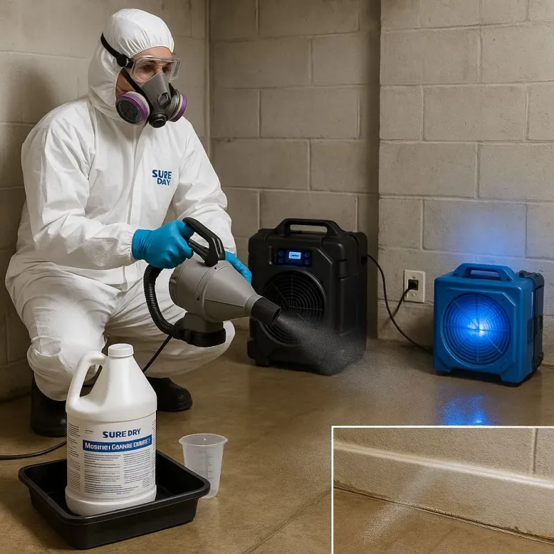 Sanitization and Odor Removal process in Blaine, WA